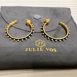 Julie Vos Soho Hoops Medium Mixed Metal